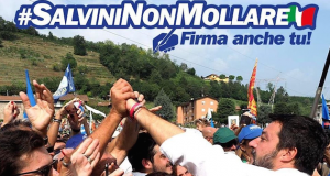 #SalviniNonMollare raccolta firme a Orzinuovi